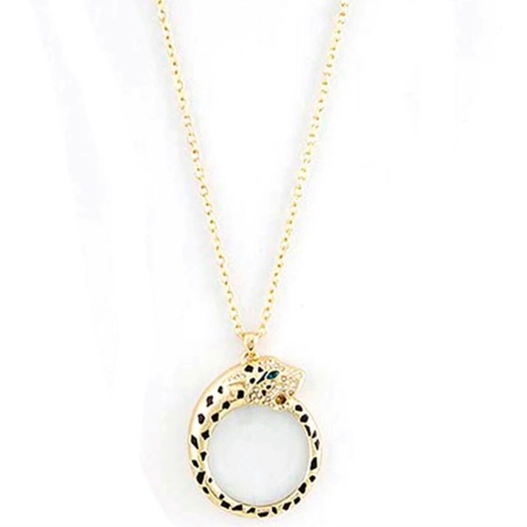 Panther Magnifier Necklaces-gold or silver -NWT-Boutique - Picture 8 of 8